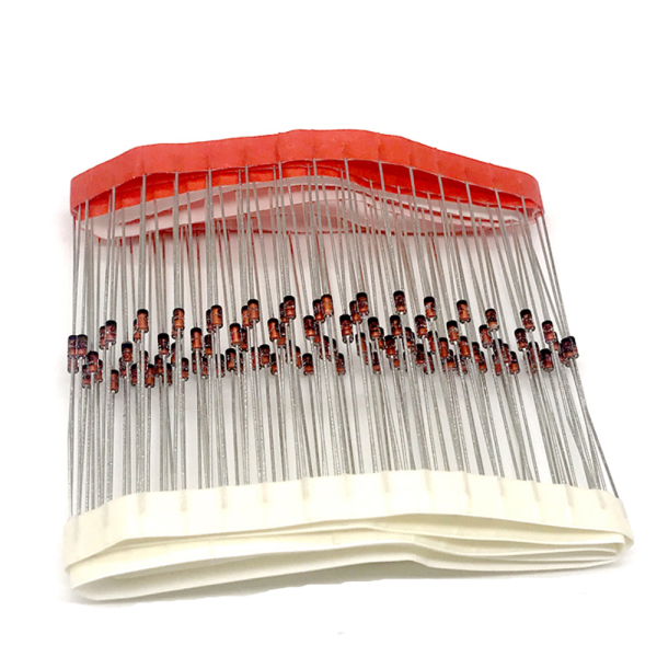 40x Diodos Rectificadores 1N4148 100V 200mA DO-35 Baja Señal Alta Velocidad