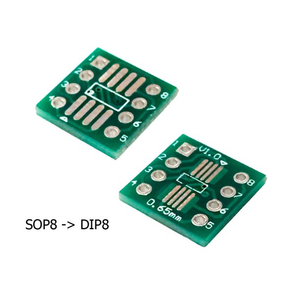 Placa pcb SOP8 a DIP8