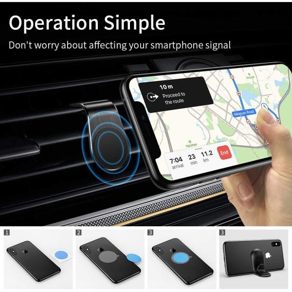 Soporte magnético Universal para teléfono Rejilla de coche