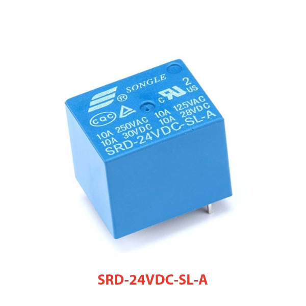RELE 24V 10A SPDT - SRD-24VDC-SL-A REF2134 - Imagen 2