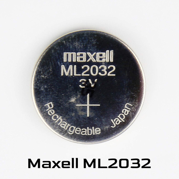 Maxell Ml2032/ML 2032 pila Recargable - Imagen 2