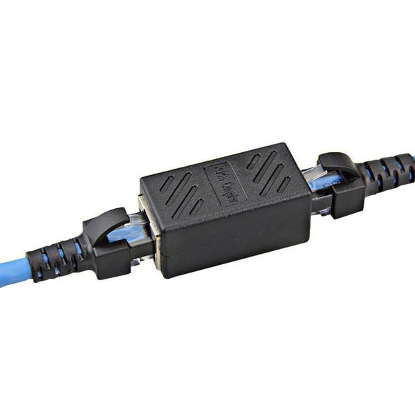 1x Adaptador Conector Empalme RJ45 Hembra a Hembra cat7/6/5e 8p8c