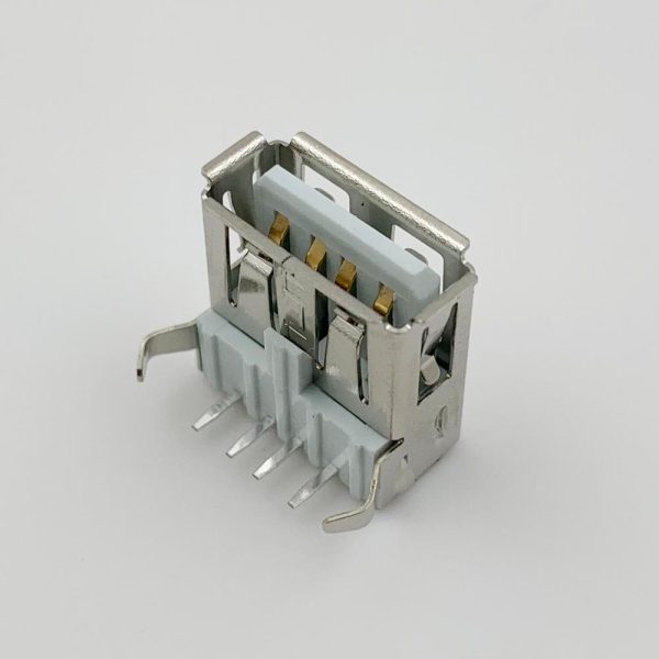 5x Conector Usb Hembra Tipo A 90º Grados Para Pcb REF0048 - Imagen 2