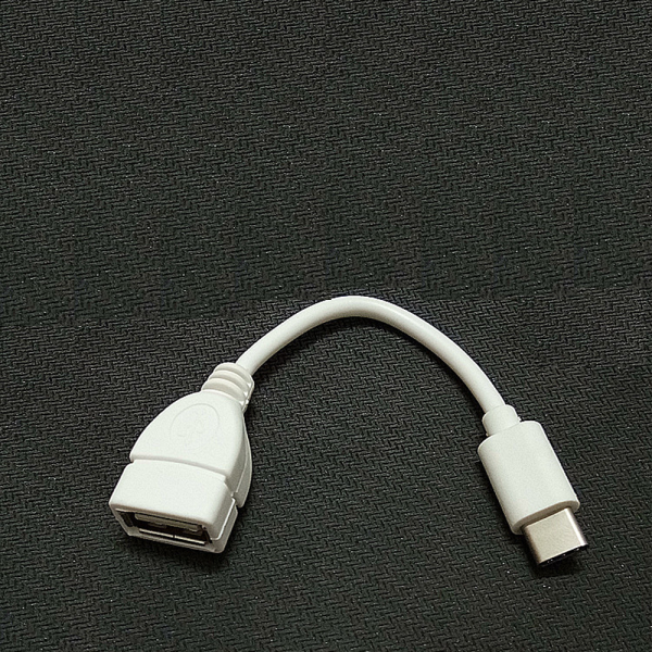 Cable Adaptador de datos USB-C Tipo C 3.1 Macho OTG USB 3.0 Hembra BLANCO