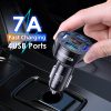 Cargador movil mechero coche Quick Charge 3.0 3.1A 4 puertos 48W 7A - Imagen 7