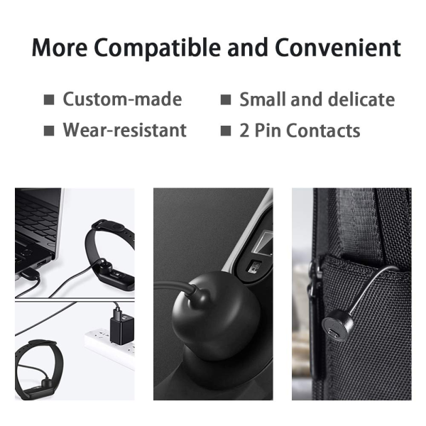 Cable de carga usb compatible Mi Band 5 y 6 - Imagen 2