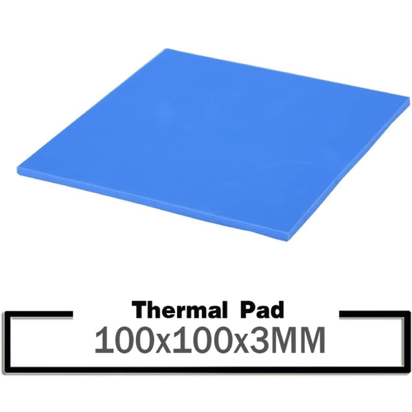 PAD TERMICO THERMAL PAD 100x100x3 mm PASTA TERMICA ALTA DISIPACION - Imagen 2