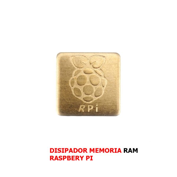 DISIPADOR COBRE PLANO PARA RASPBERRY PI