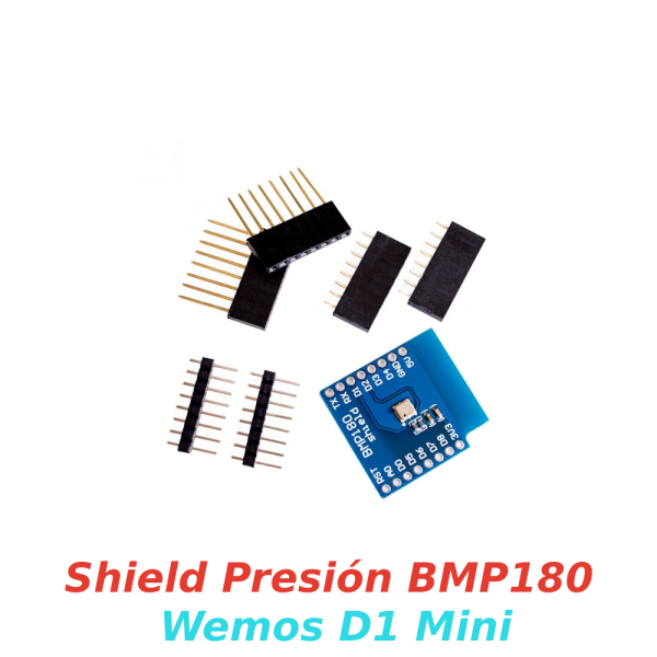 Modulo Shield sensor de presión BMP180 para Wemos D1 mini - Imagen 2