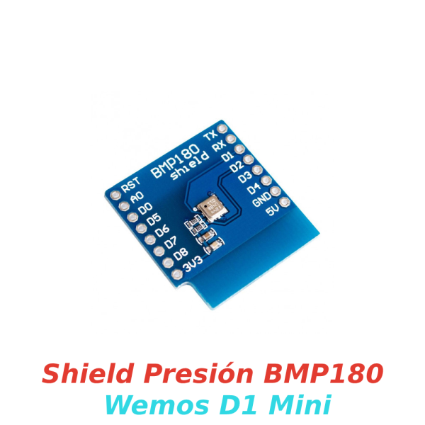 Modulo Shield sensor de presión BMP180 para Wemos D1 mini - Imagen 3