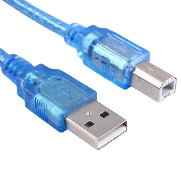 Cable usb compatible Arduino impresora Tipo A a tipo B 50 cm