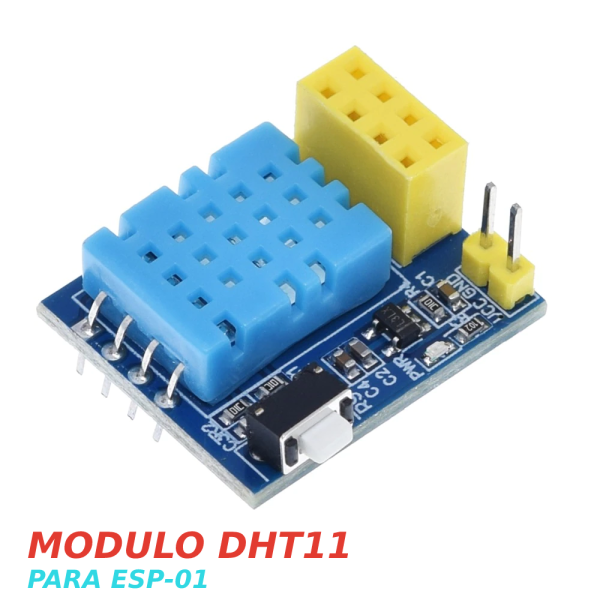 Modulo Sensor DHT11 temperatura y humedad para el modulo ESP-01 - Imagen 3