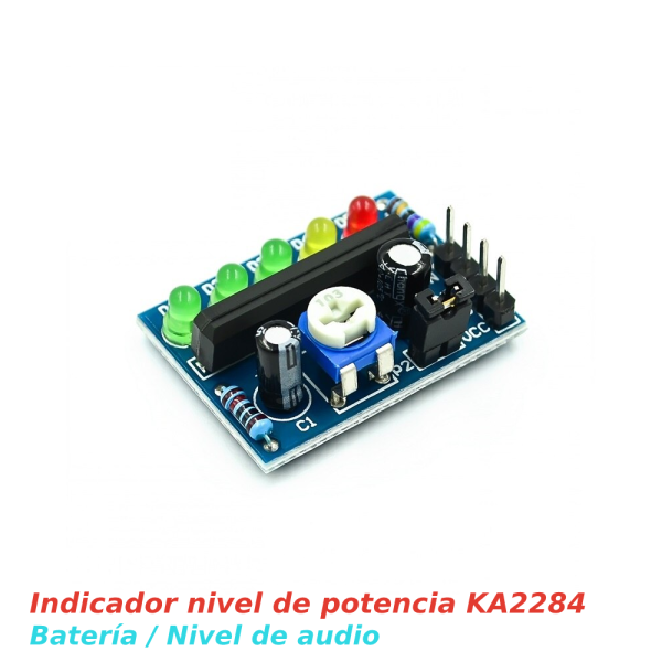 Modulo indicador de nivel KA2284 Indicador de bateria Indicador nivel de audio - Imagen 2