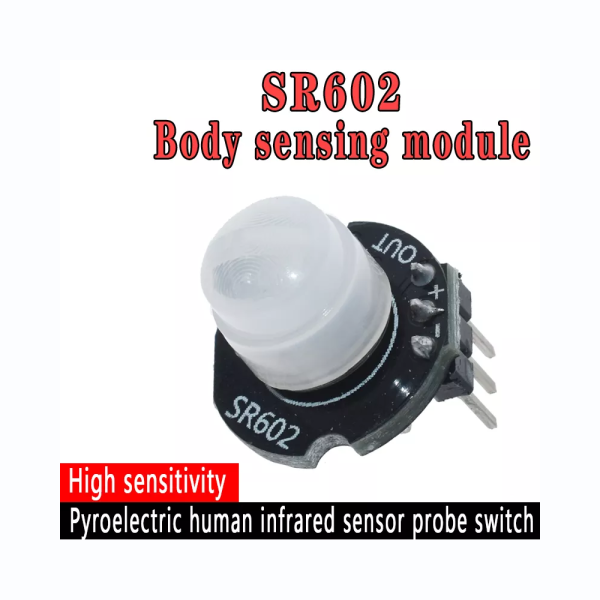 Modulo Detector movimiento Sensor infrarrojo piroelectrico PIR MH-SR602 SR602 - Imagen 2