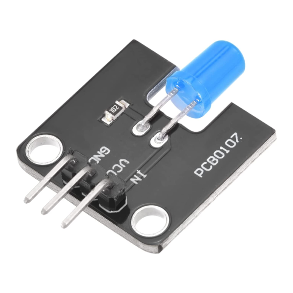 Modulo emisor de luz LED para Arduino microcontrolador de 5 mm Azul - Imagen 5