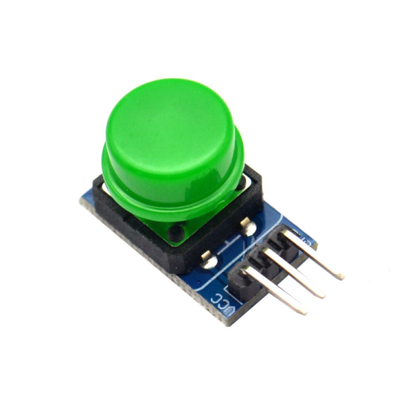 Modulo Boton Pulsador interruptor tactil 12x12mm Arduino  Raspberry PI Verde - Imagen 2