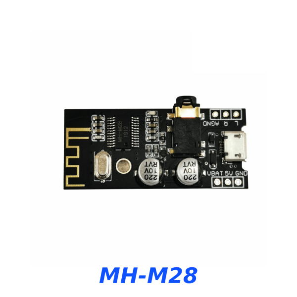 Modulo Inalambrico Receptor De Audio Bluetooth MP3 MH-M28 HIFI BLT 4.2 Estereo - Imagen 2