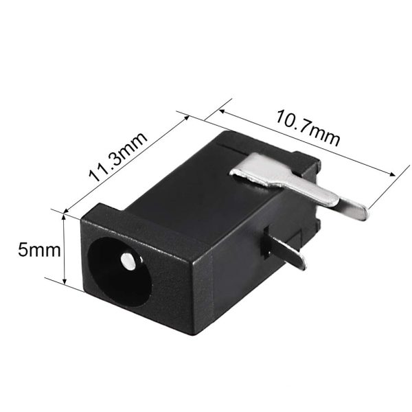 5X CONECTOR DC JACK HEMBRA 3,5  x 1,1 MM
