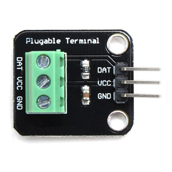 Modulo Adaptador Terminal enchufable DS18B20 - Imagen 3