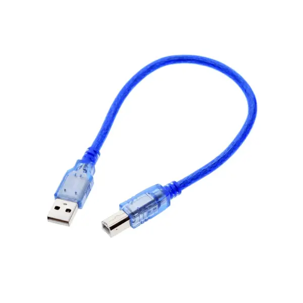 Cable usb compatible Arduino impresora Tipo A a tipo B 50 cm