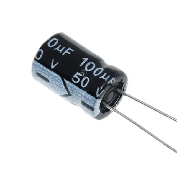Condensador Electrolitico 100uF 50v 105º C