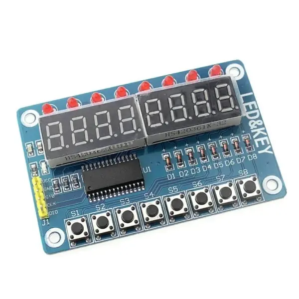 Modulo TM1638 LED KEY con Leds Rojos
