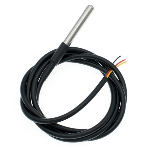 SENSOR DS18B20 TEMPERATURA PARA LIQUIDOS SUMERGIBLE 2 METROS