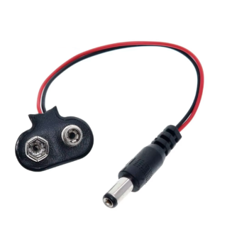 Adaptador Pila 9v 6F22 a Conector Dc Arduino