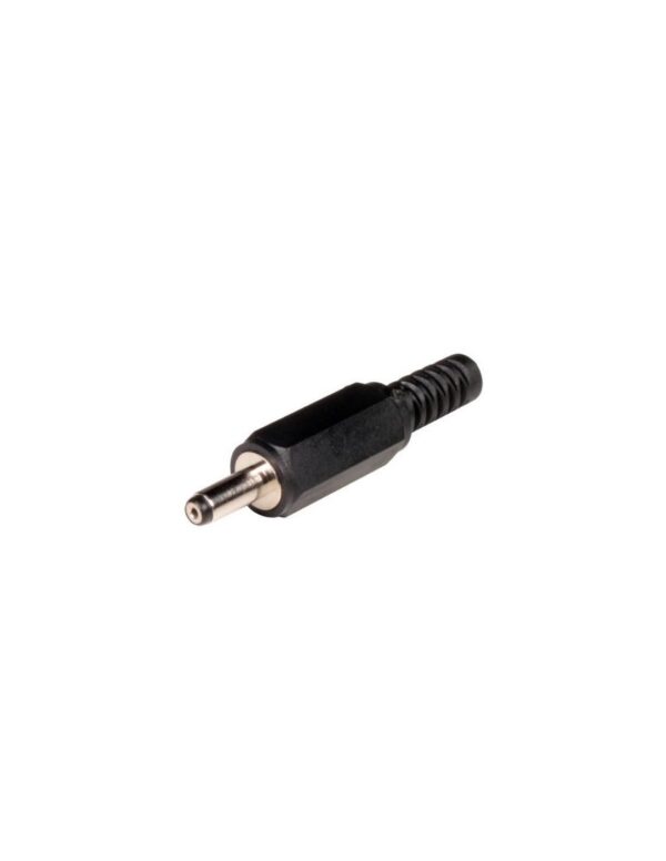 Conector Jack DC Macho 3.5 x 1.1 mm para Soldar en Cable