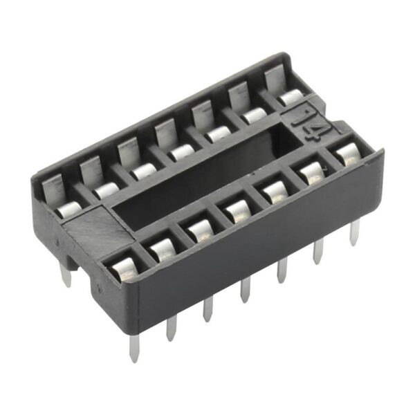 10x Zocalo Socket DIP DIL 14 pines