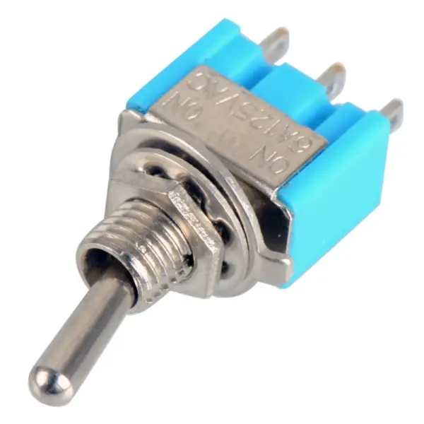 Mini Interruptor de Palanca MTS-102 SPDT 3 Pines ON-ON