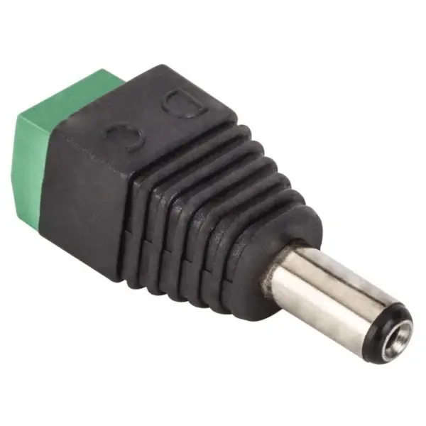 Pack Conector DC Jack Macho y Hembra 5.5x2.1 mm con bloque terminal 2 Pin - Imagen 2