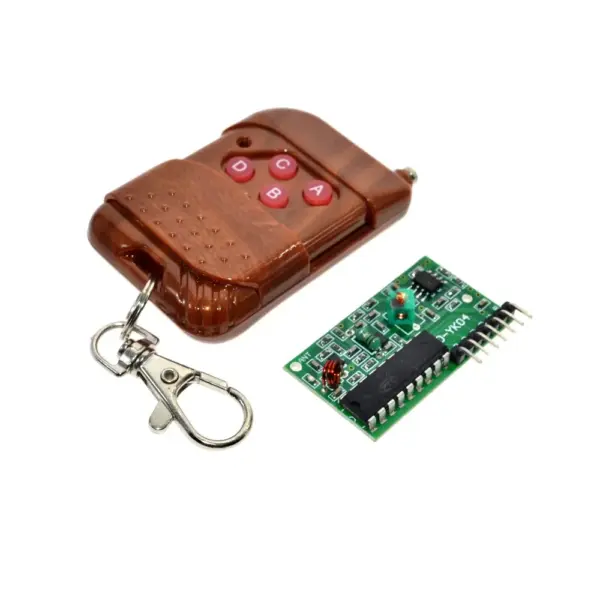 Módulo XD-YK04: Mando a Distancia RF 4 Canales 315 MHz con Receptor