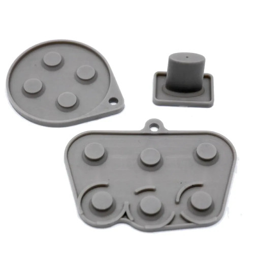 Kit de Gomas Conductoras de Silicona para Mando SEGA SATURN