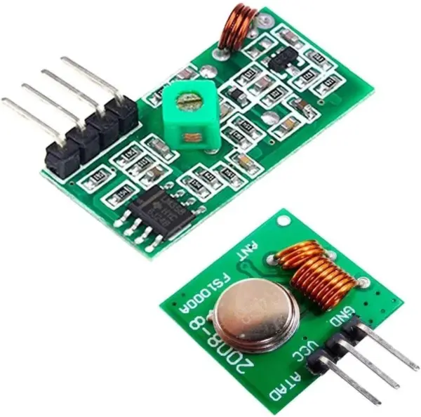 Kit Módulo Transmisor Receptor RF 433 MHz para Arduino