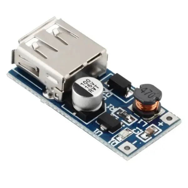 Módulo Elevador de Tensión Step-Up a 5V USB 600mA