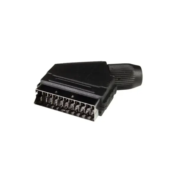 Conector SCART Macho de 21 Pines para Soldar