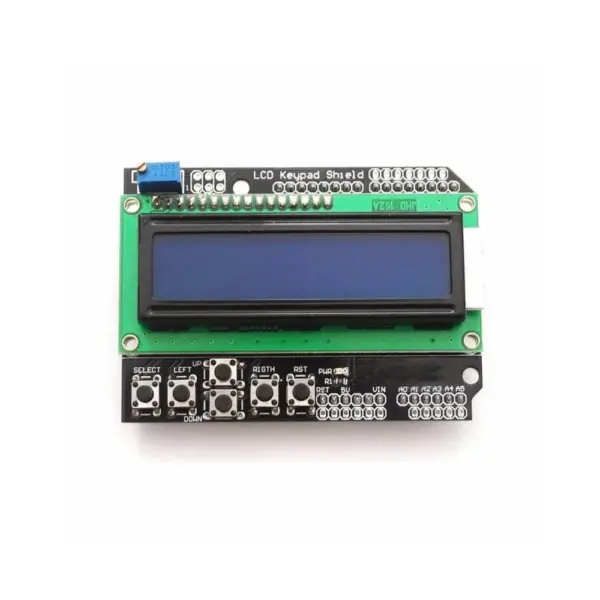 Shield LCD 16x2 con Teclado para Arduino (Azul Retroiluminado)