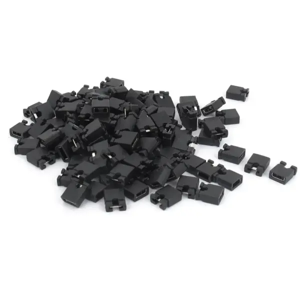 Lote 20 Mini Jumpers 2.54 mm para PCB y Electrónica