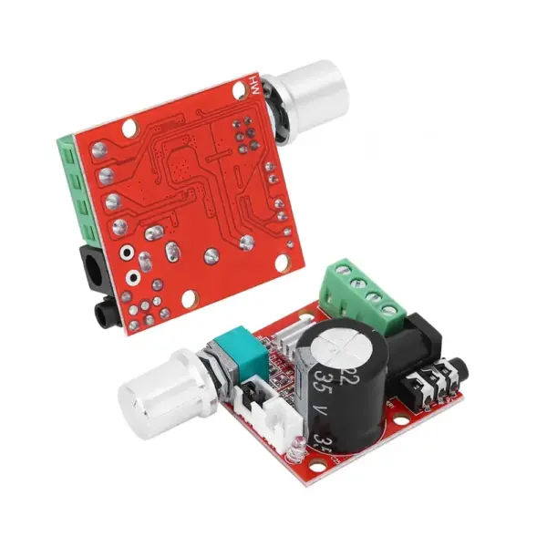 Módulo Mini Amplificador de Audio Estéreo Clase D PAM8610 2x10W (8 ohm) con Control de Volumen