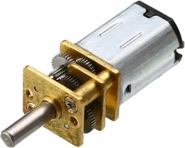 Motorreductor Motor N20 12V DC 1000 RPM con Engranajes Metálicos