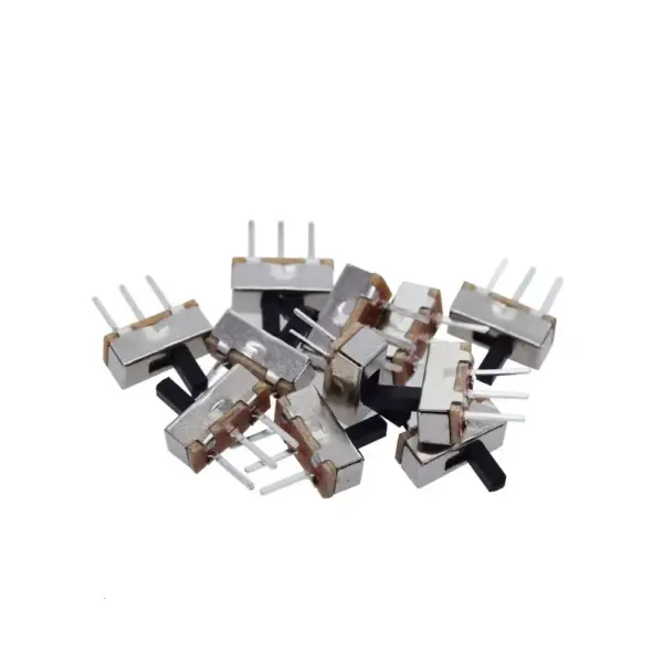 Pack 10x Mini Interruptor Deslizante SS12D00G4 SPDT 3 Pines