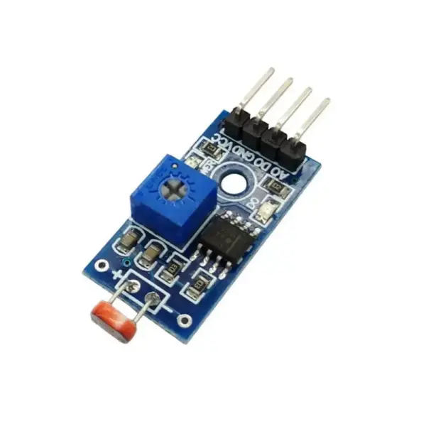 Módulo Sensor de Luz LDR con Fotoresistencia y Comparador LM393