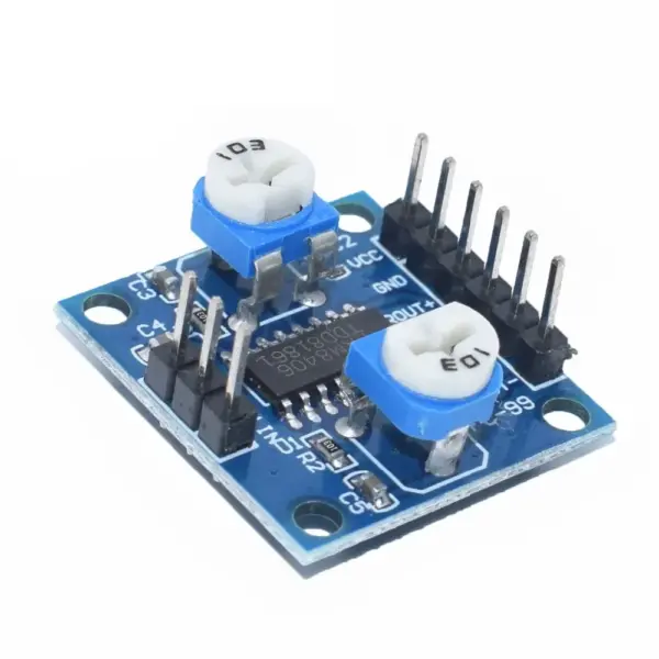 Módulo Amplificador Audio PAM8406 5W+5W Clase D con Potenciómetro