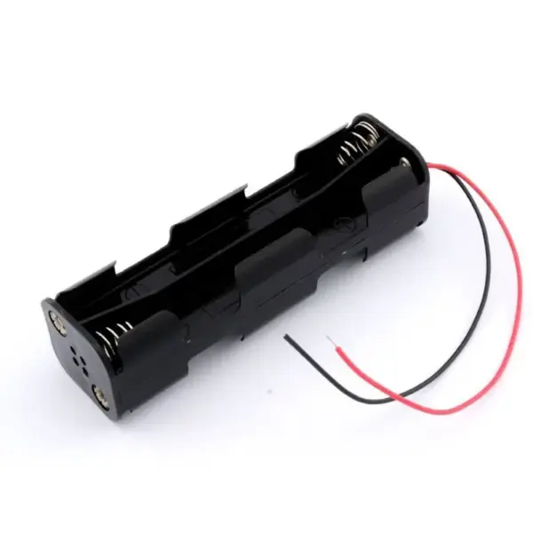 Portapilas 8xAA 12V para Pilas LR06 (AA)