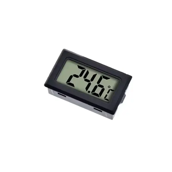 Termómetro Digital LCD para Nevera y Congelador Negro