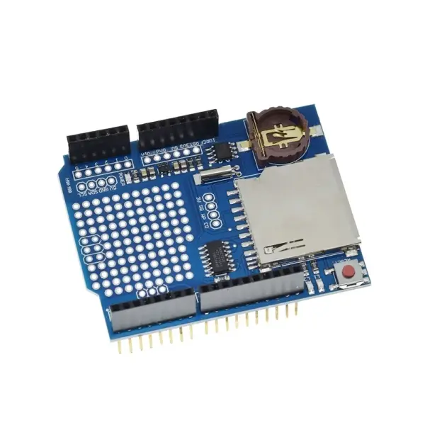 Módulo Data Logger Shield con RTC DS1307 y Lector SD para Arduino UNO/MEGA