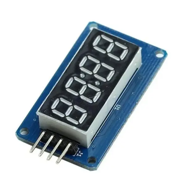 Módulo Display LED 4 Dígitos TM1637 para Arduino y Raspberry Pi