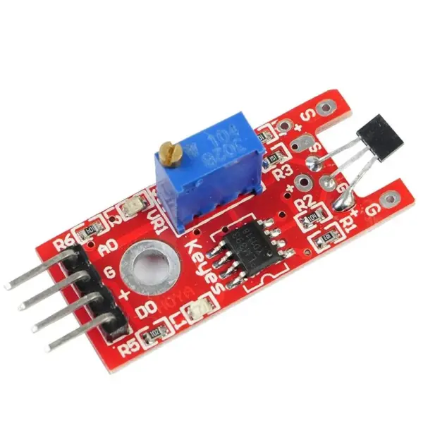 Módulo Sensor de Campo Magnético Lineal KY-024 (Efecto Hall)