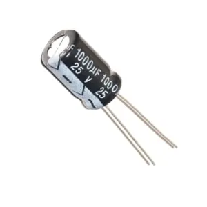 10x Condensador Electrolítico 1000uF 25V
